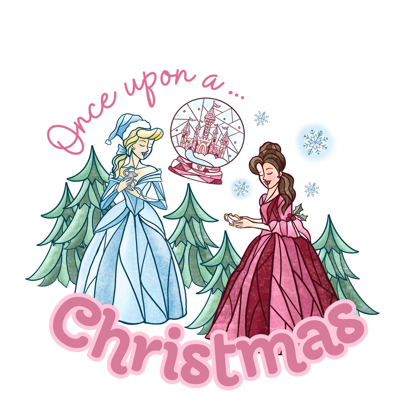 (2026 Character Christmas) Mommy Sweatshirt Princess
