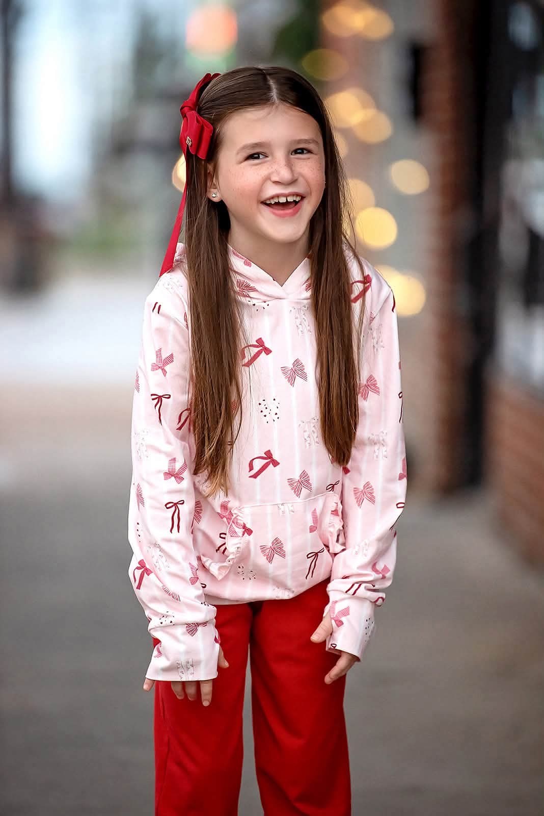 (2026 Valetine's Keepsake) Bows Hoodie + Jogger