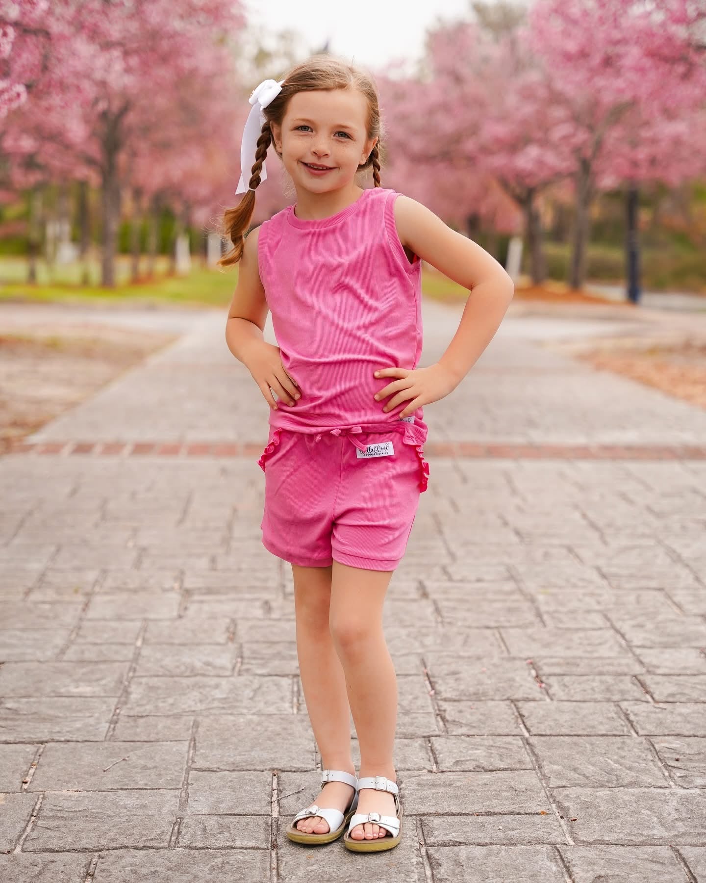 Extras (2025 Ribbed Tanks) Pink