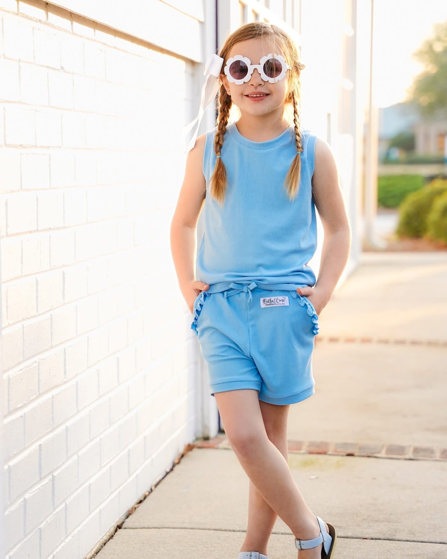 Extras (2025 Ribbed Tanks) Blue