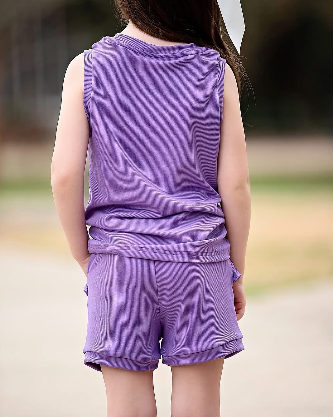 Extras (2025 Ribbed Tanks) Purple