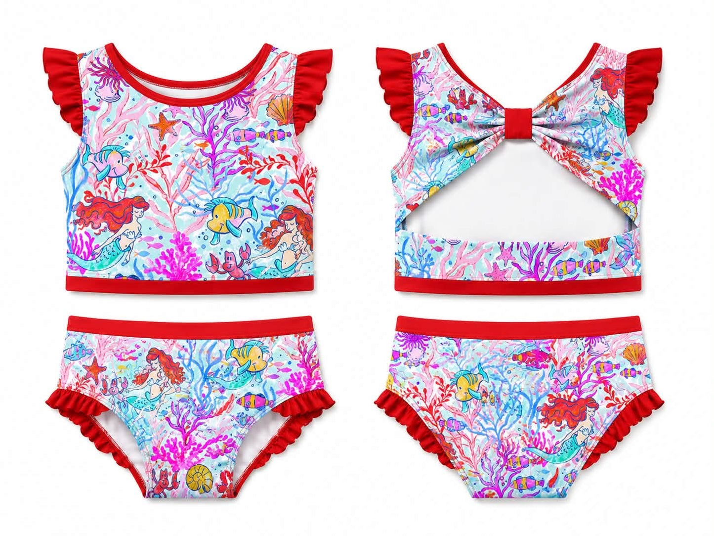(2026 Fall Swim) 2pc Swim MERMAID