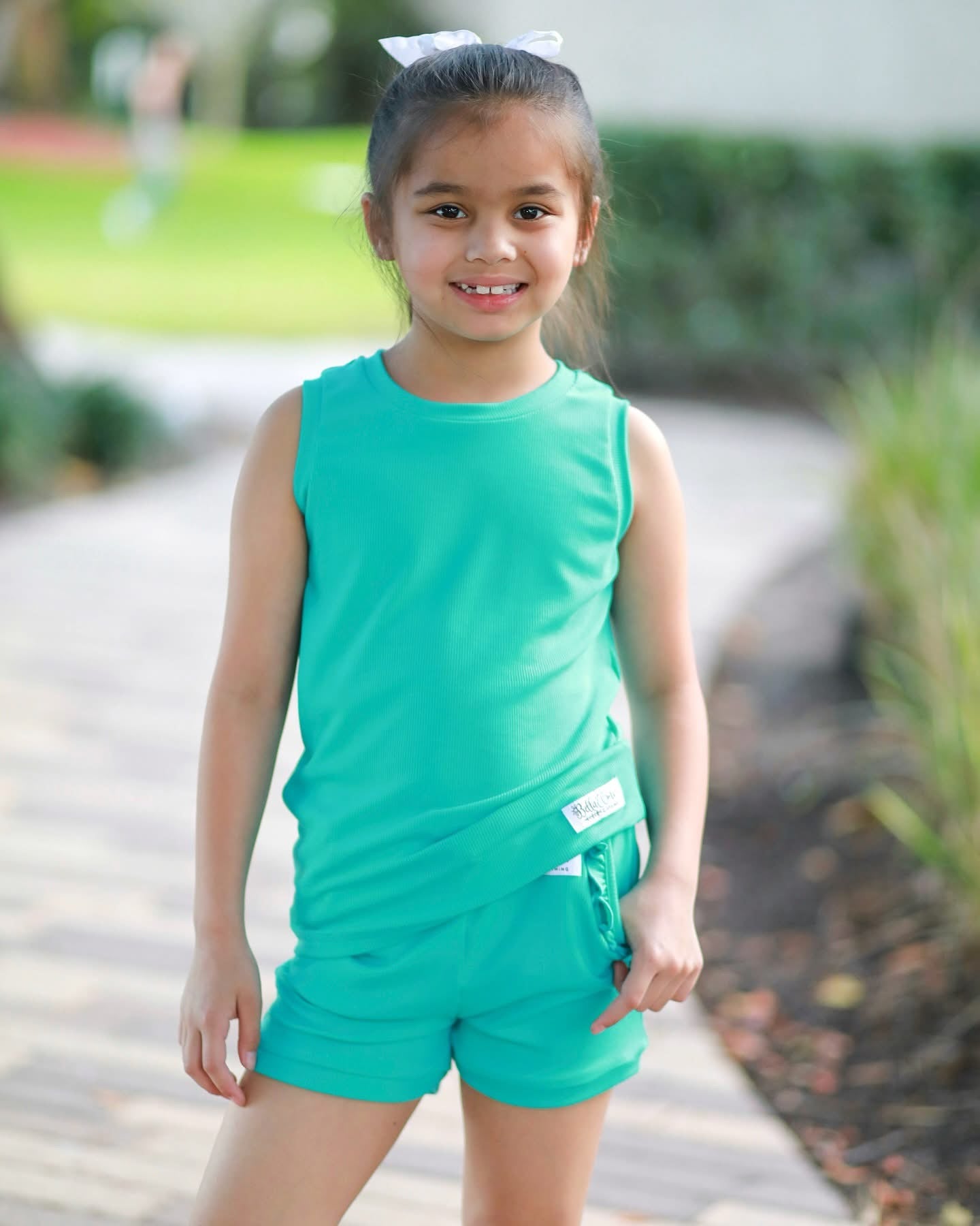 Extras (2025 Ribbed Tanks) Teal
