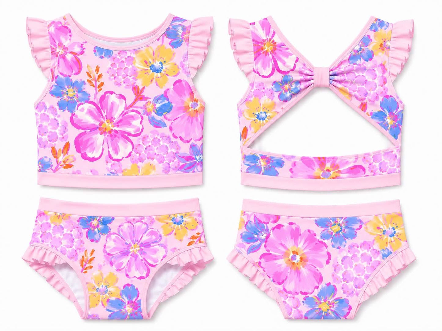 (2026 Fall Swim) 2pc Swim FLORAL