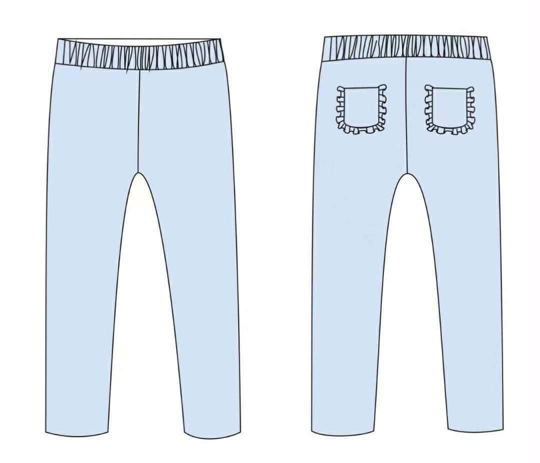 (2025 Spring BYOP) Blue Leggings