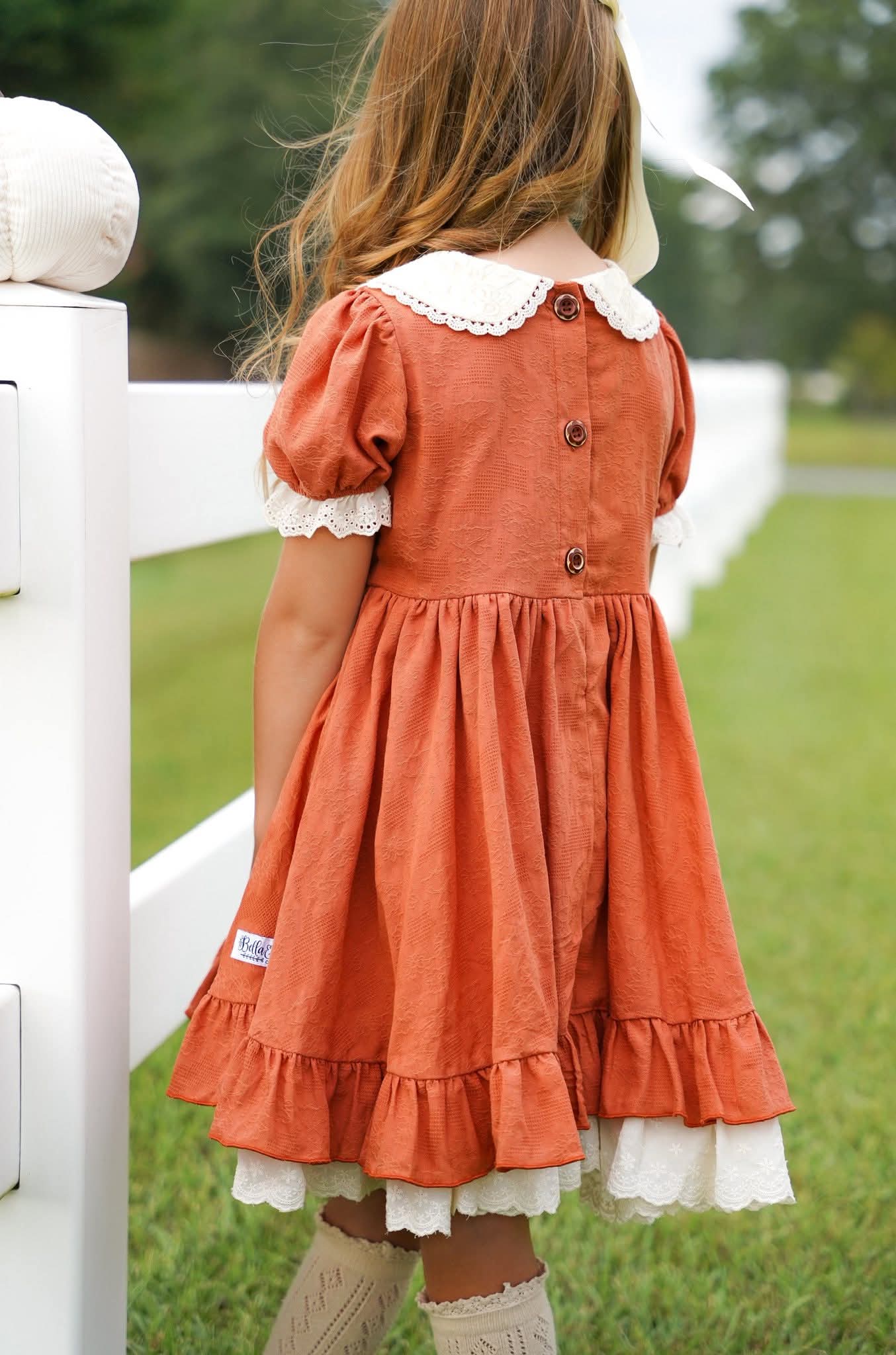 Extras (2025 Thanksgiving) Vintage Peter Pan Collar Dress