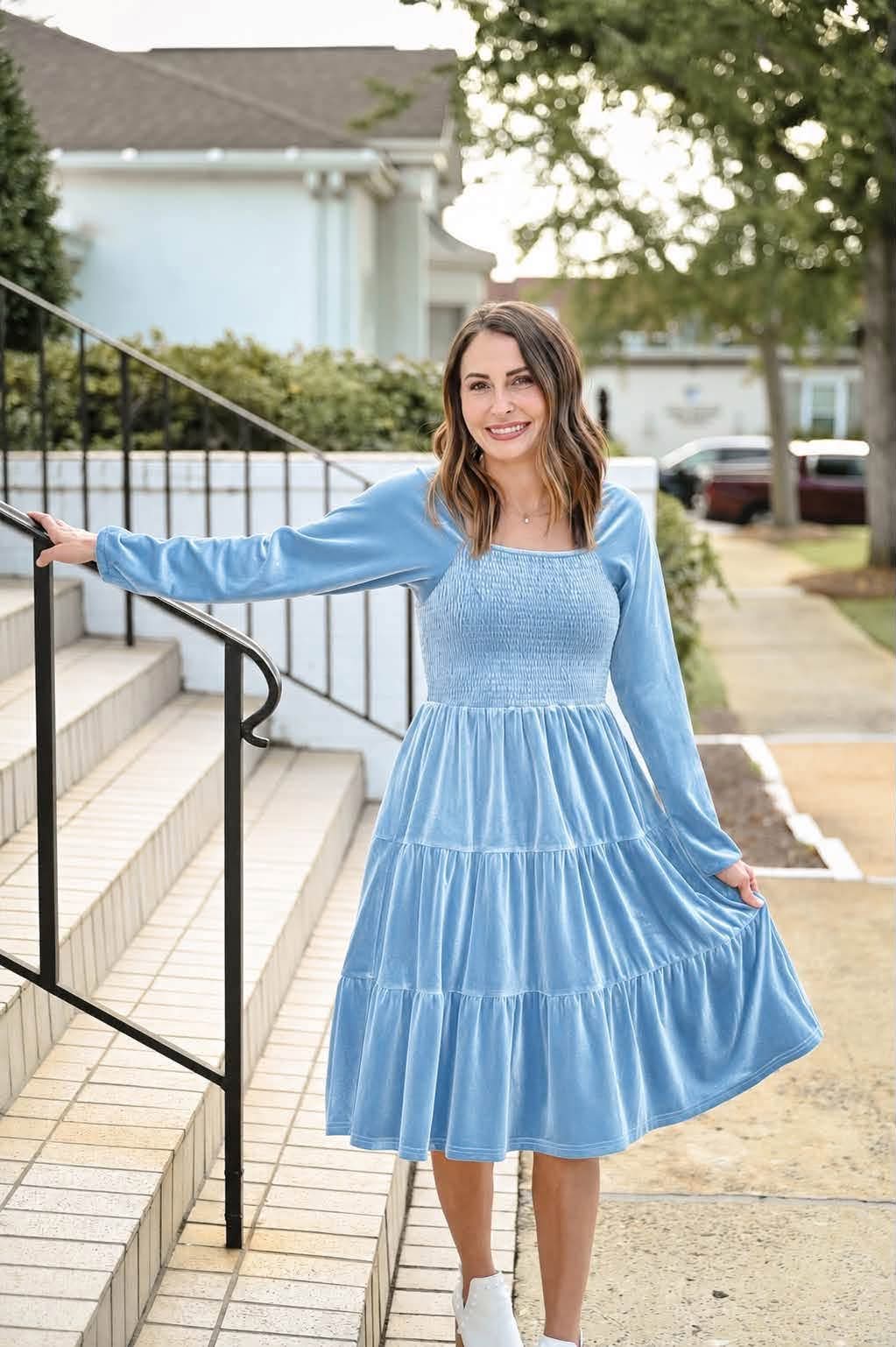 (2026 Halloween Bash) Mommy Velvet Match Long Sleeved