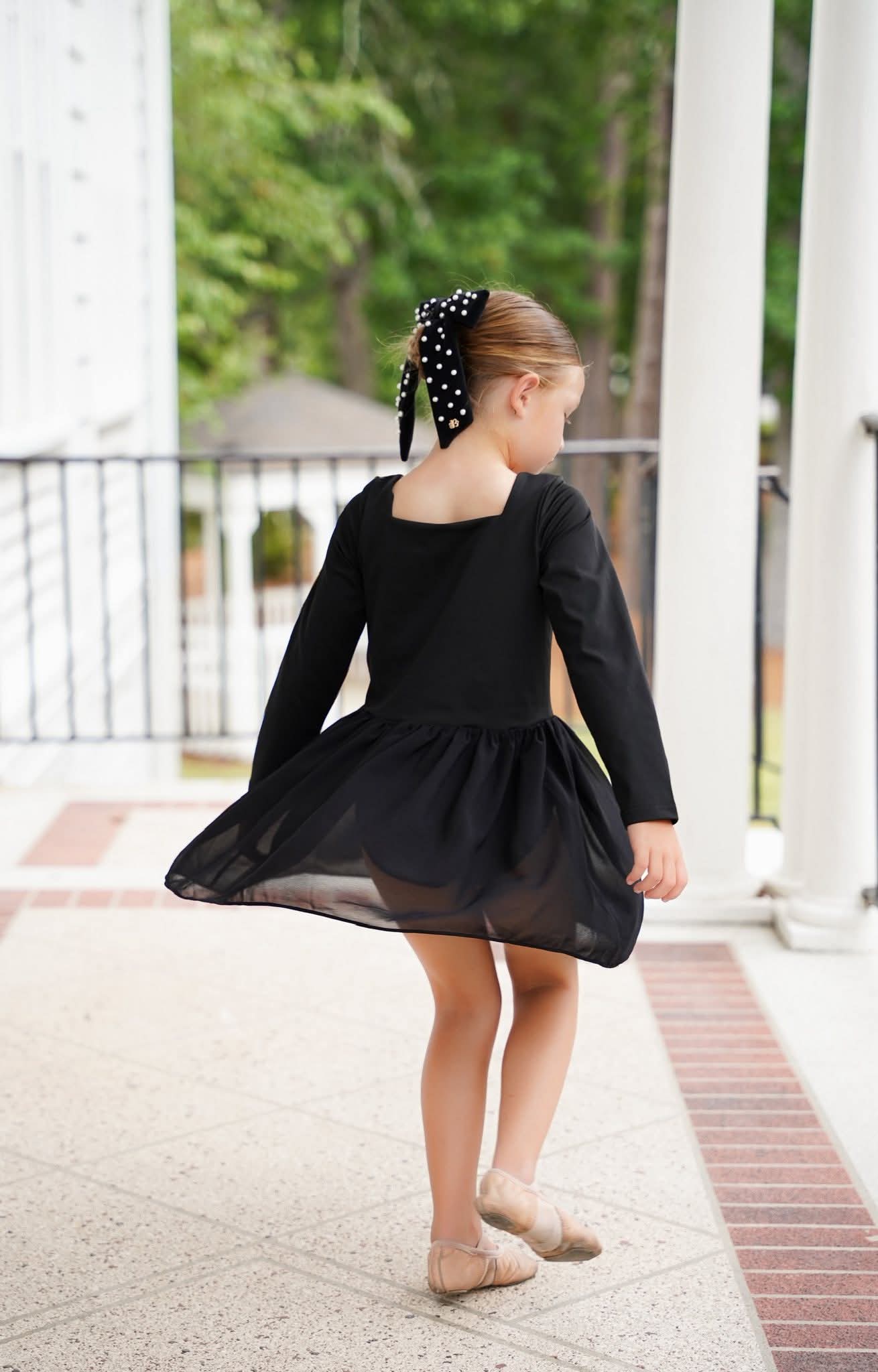 Extras (2025 Dance Collection) Long Sleeve Black Leo