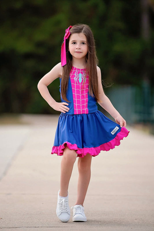 (2025 Web Friends) Pink Spider On The Go