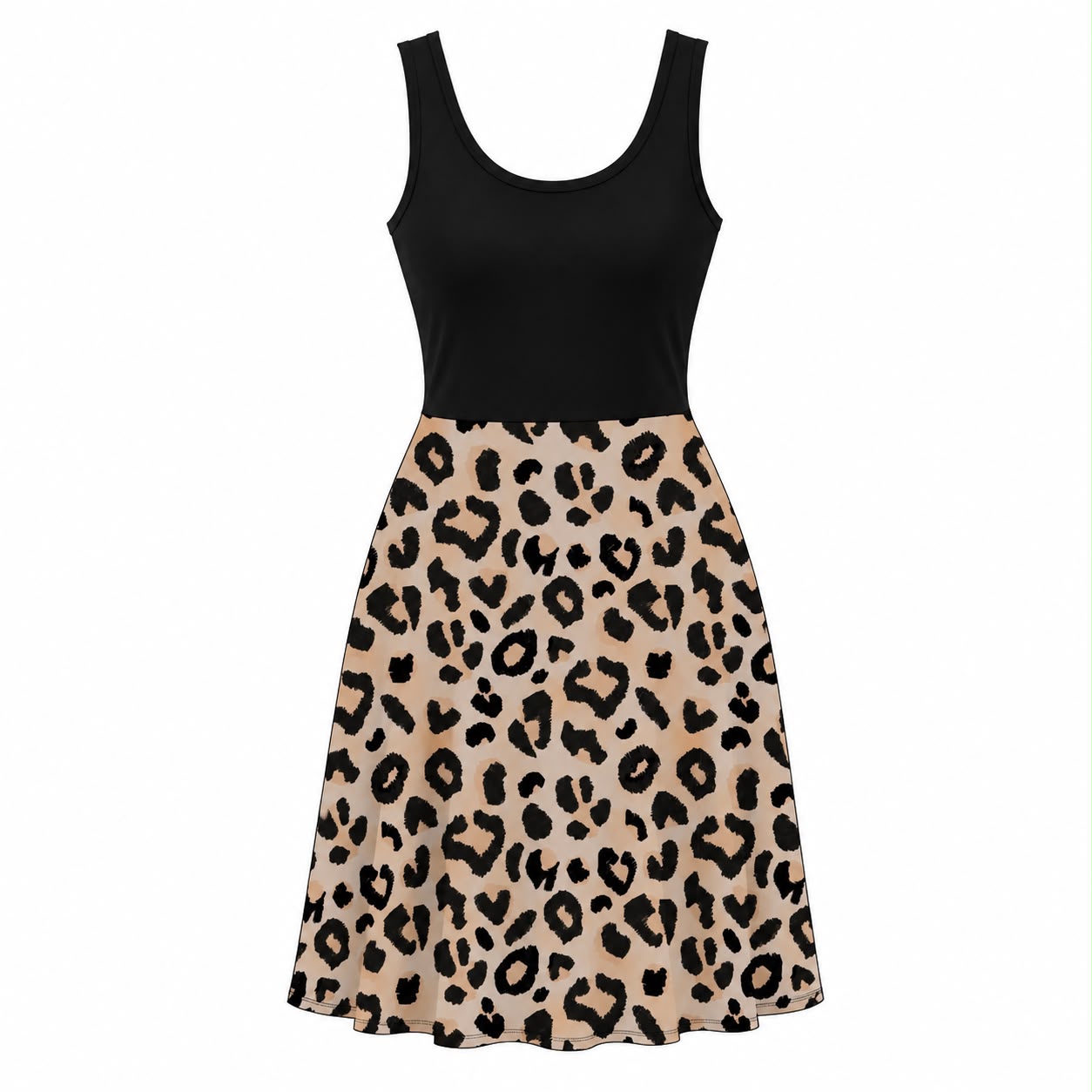 (2026 Mommy & Me Athletics) Mommy Leopard Athletic Dress