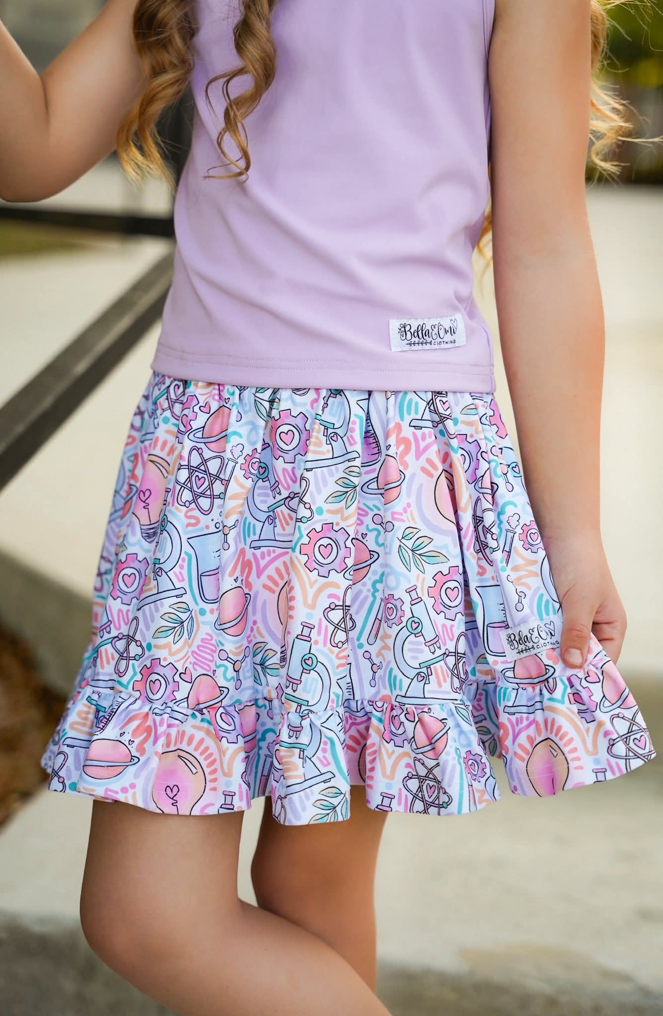 (2026 Science) Skort Set