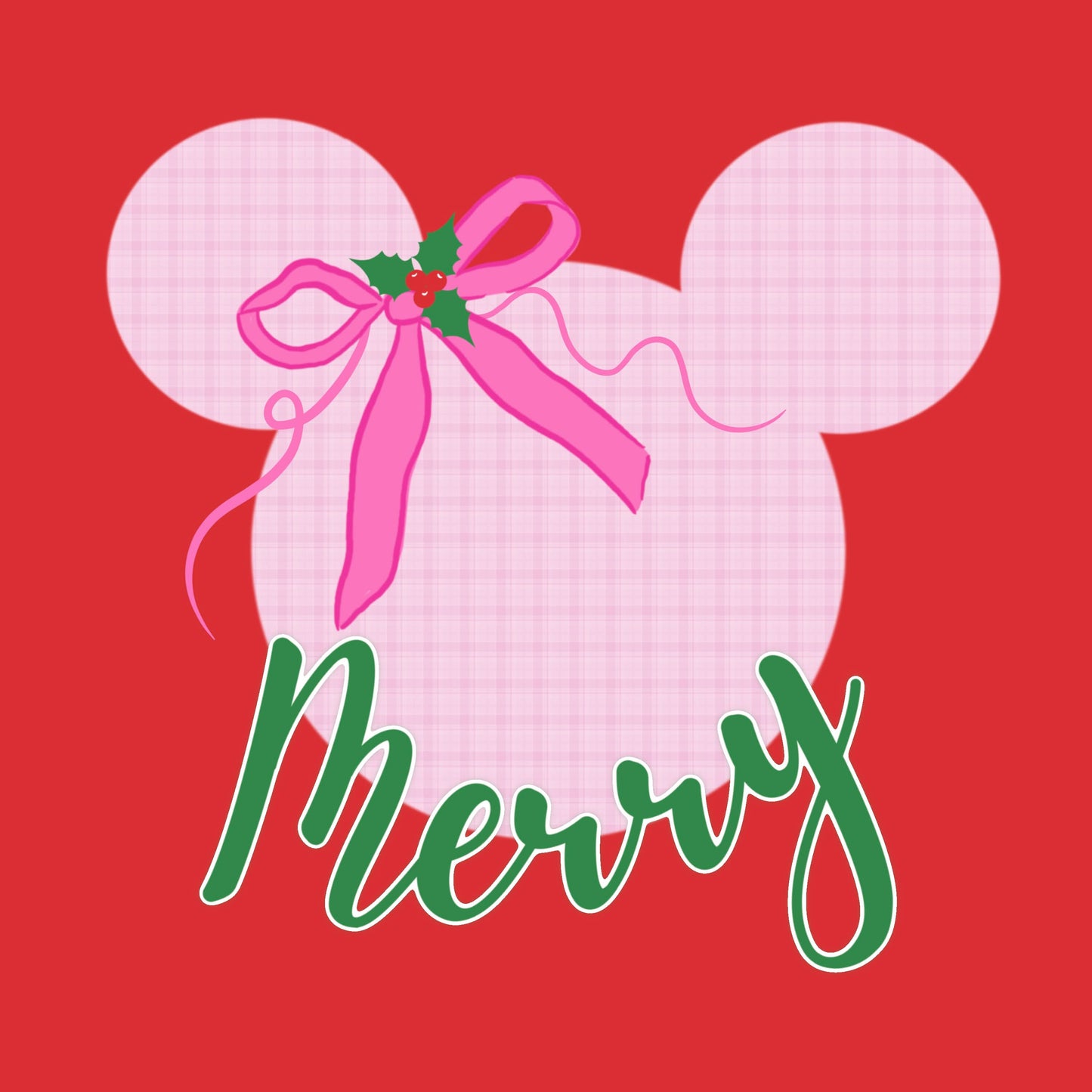(2026 Character Christmas) Mommy Merry Mouse Sweatshirt