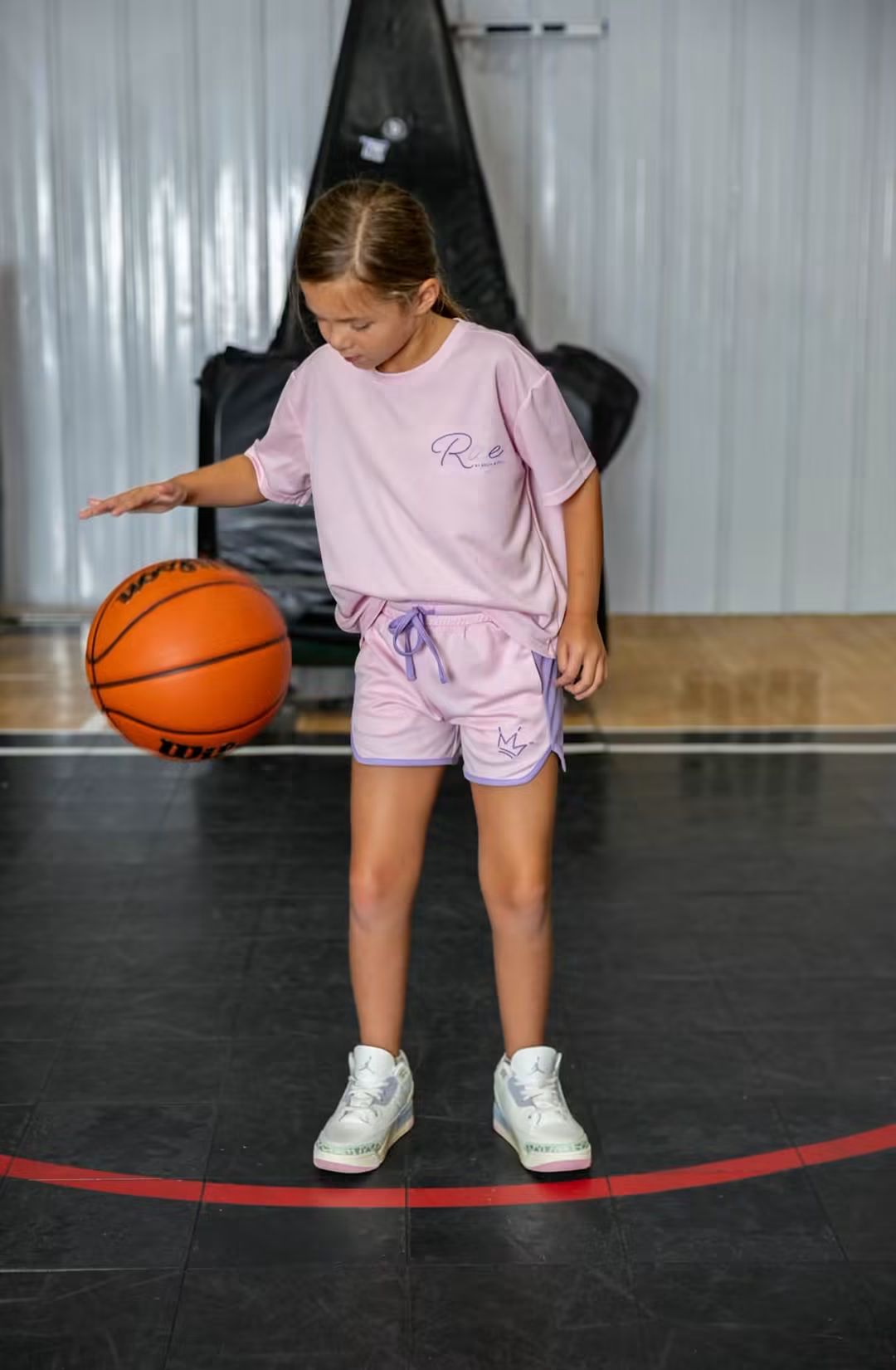 (2026 First Release) Rise Pink Short Sleeve Athletic Set