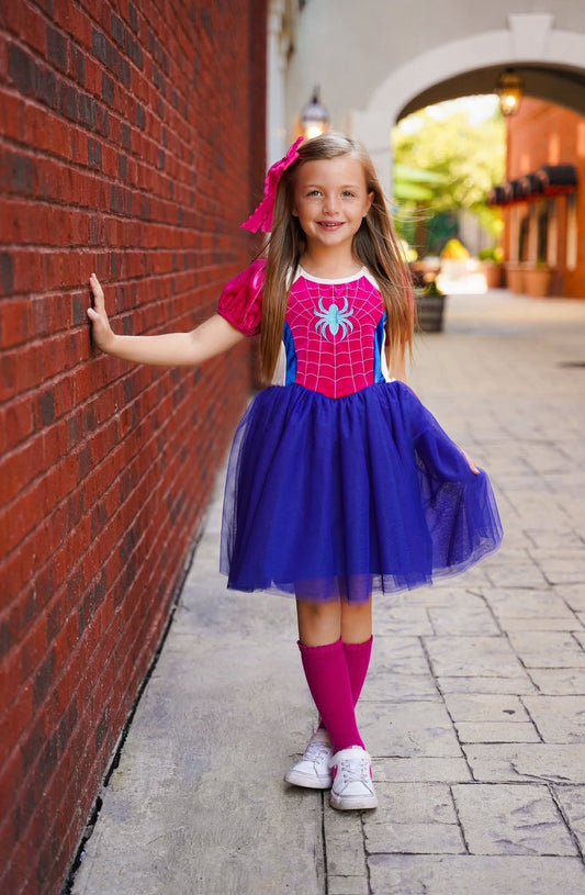 (2025 Web Friends) Pink Spider Tulle