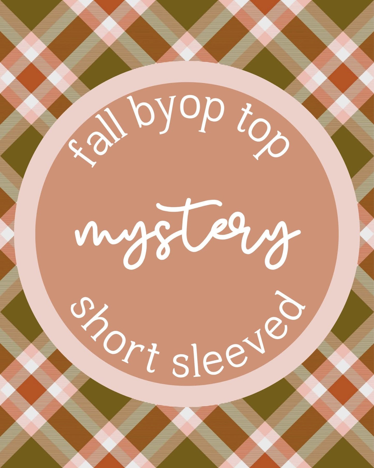(2026 Fall BYOP) Short Sleeve Mystery