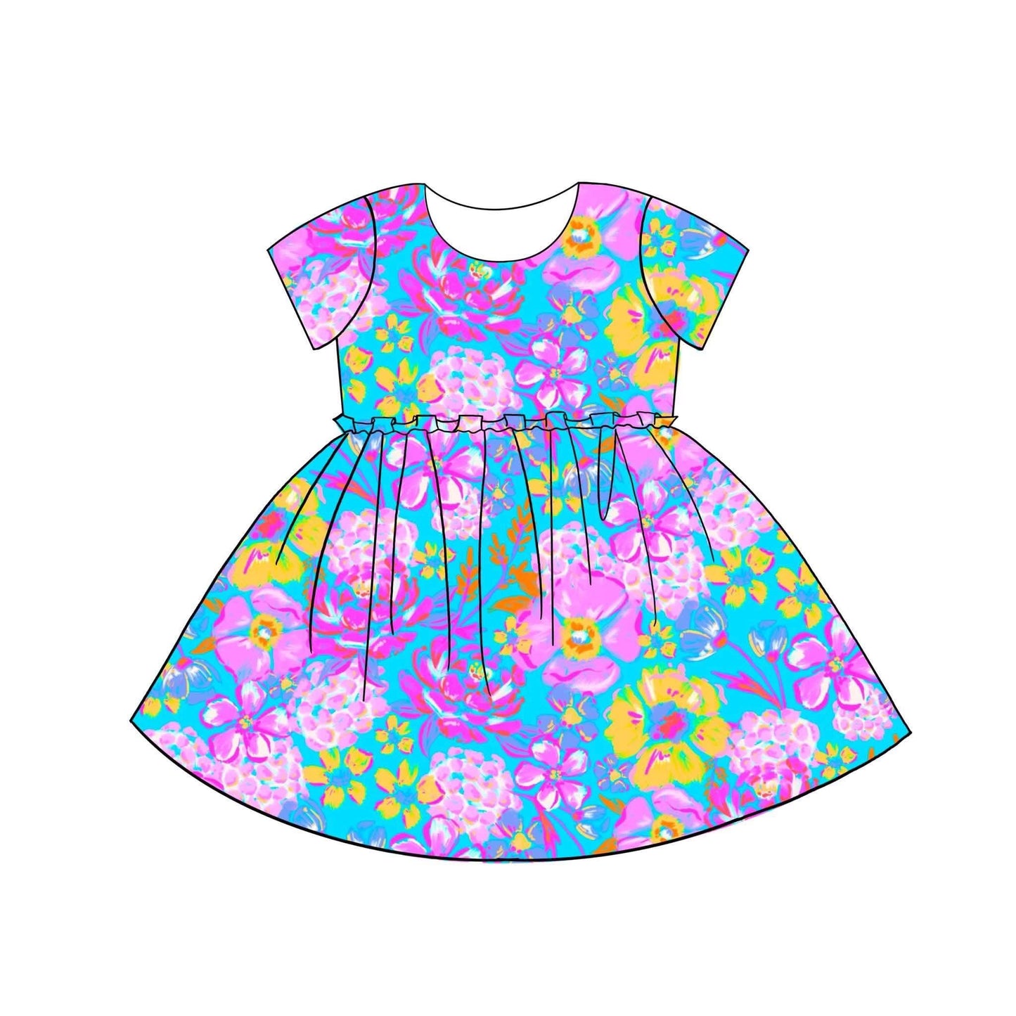 (2026 BTS BYOP) Bella Blooms Top