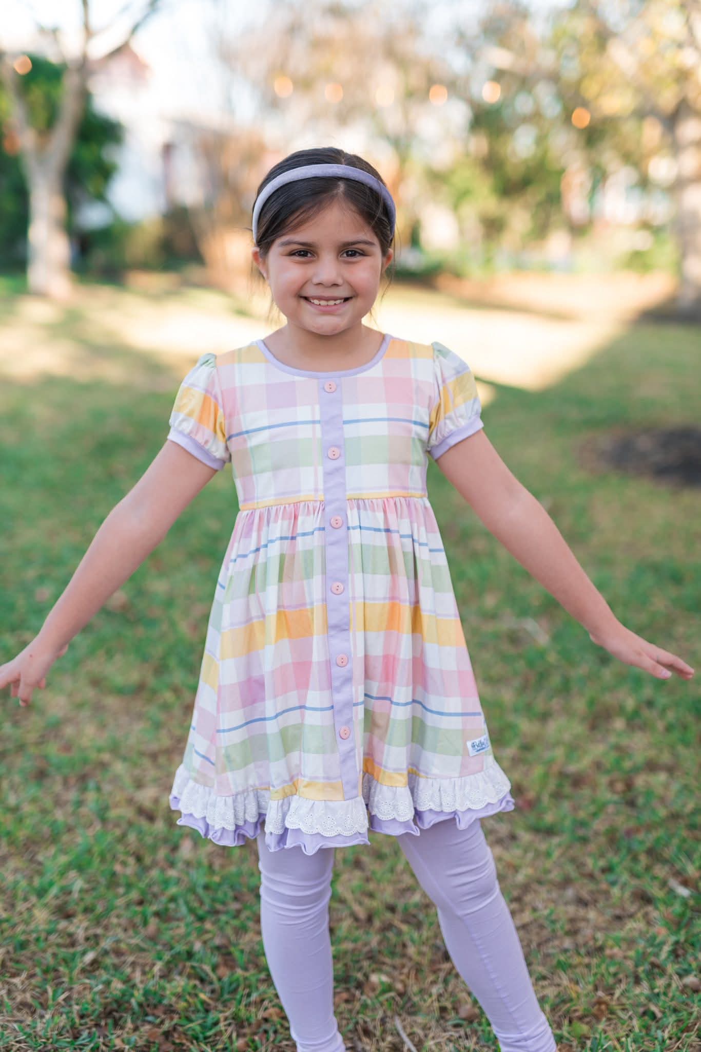 Extras (2025 Final Easter Collection) Pastel Plaid Playset