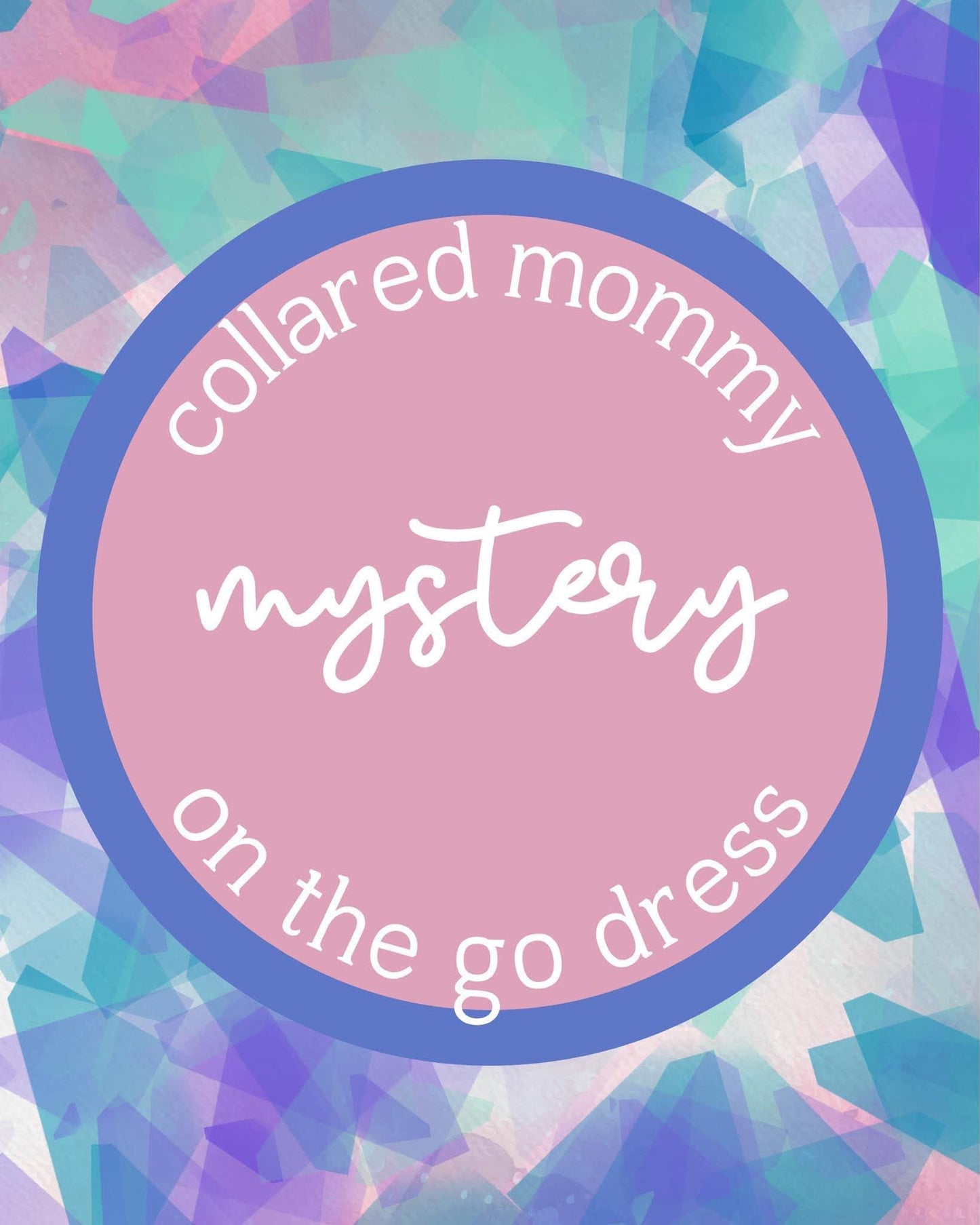 (2026 Mommy & Me Athletics) Mommy Mystery Collared Athletic Dress