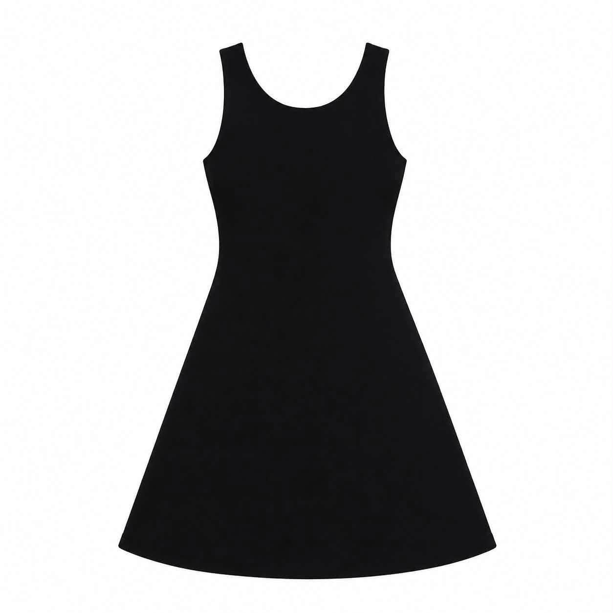(2026 Mommy & Me Athletics) Mommy Black Athletic Dress