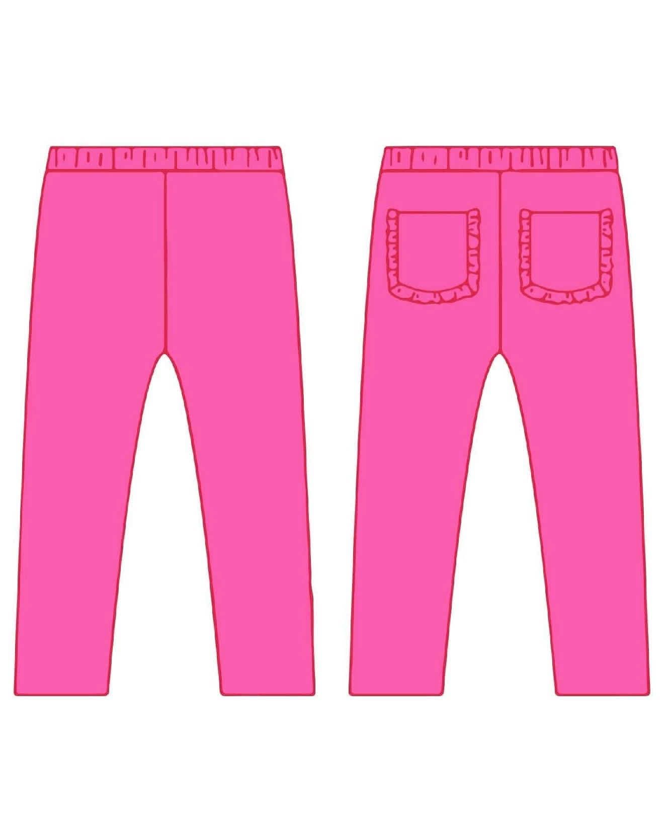 (2025 Hoodies) Hot Pink Leggings