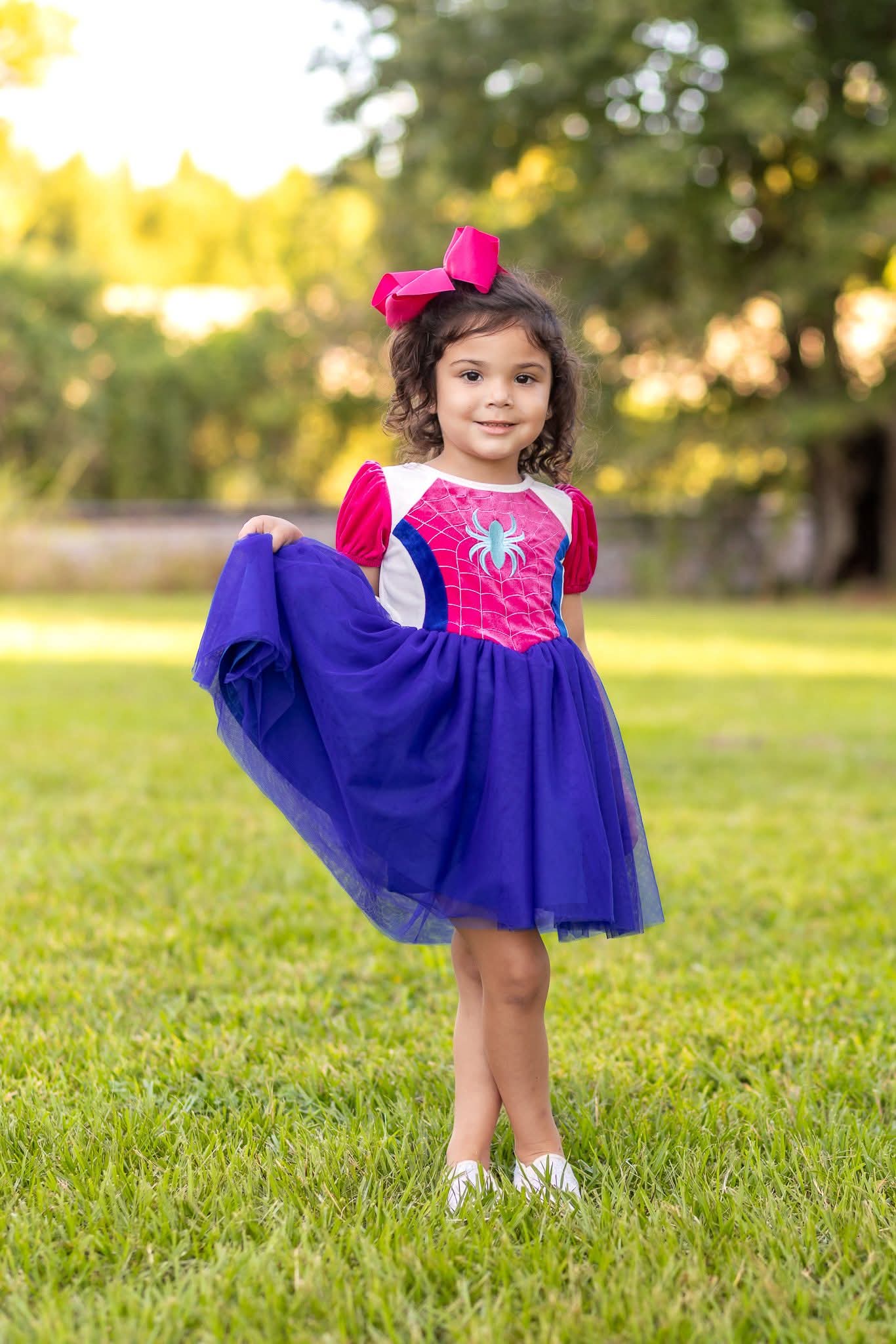 (2025 Web Friends) Pink Spider Tulle