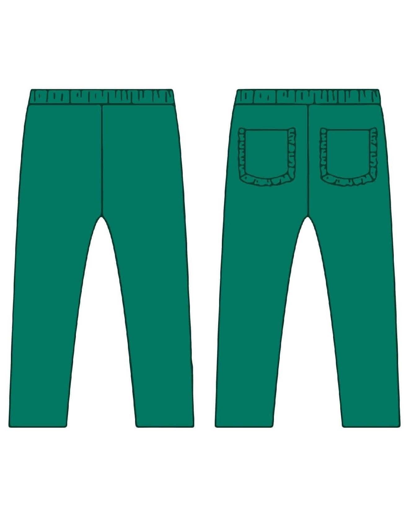 (2025 Hoodies) Green Leggings