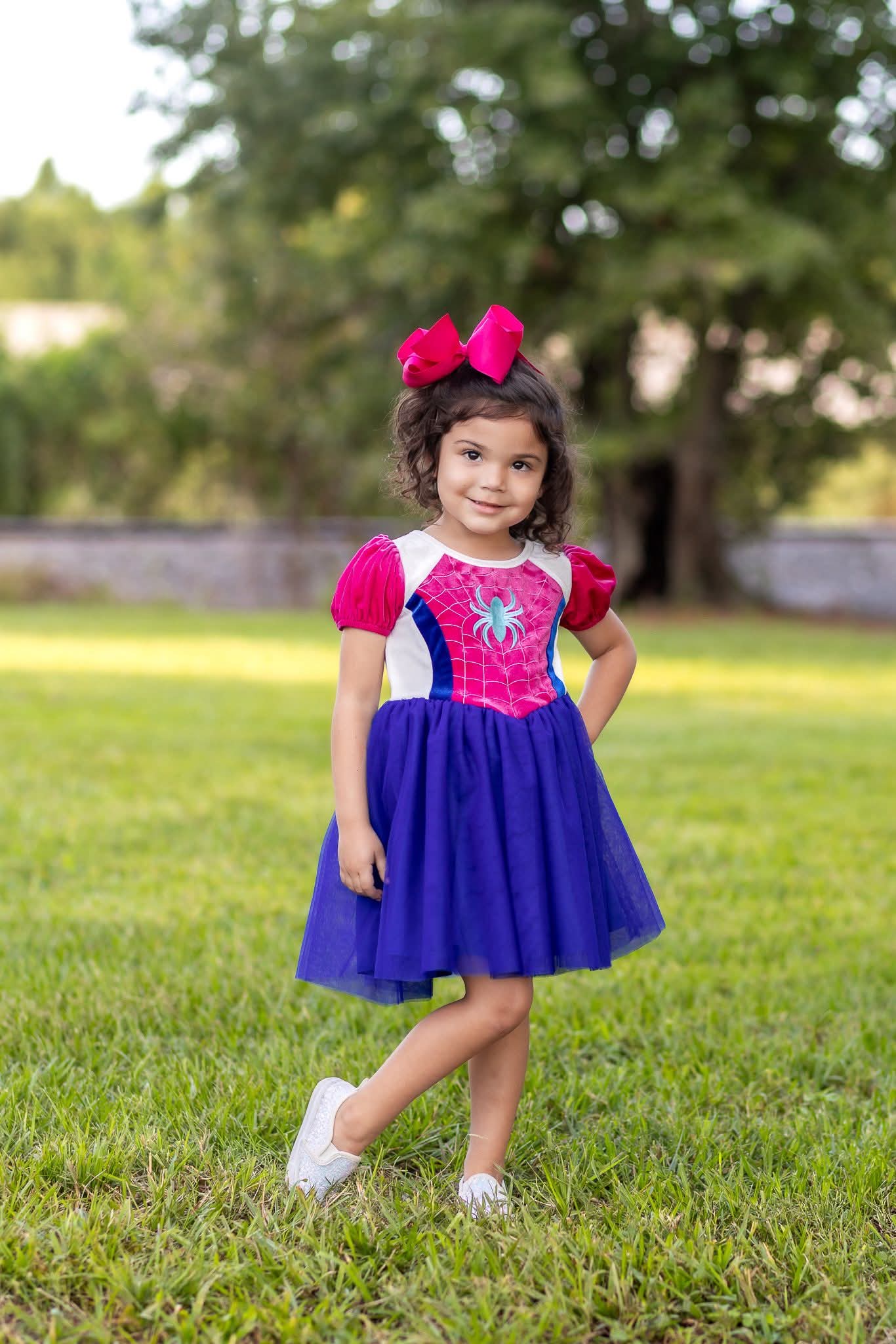 (2025 Web Friends) Pink Spider Tulle
