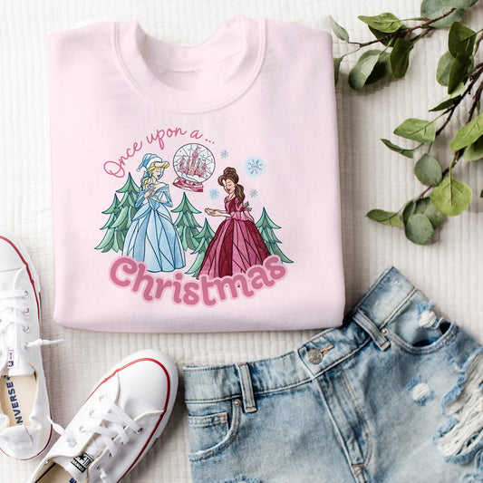 (2026 Character Christmas) Mommy Sweatshirt Princess