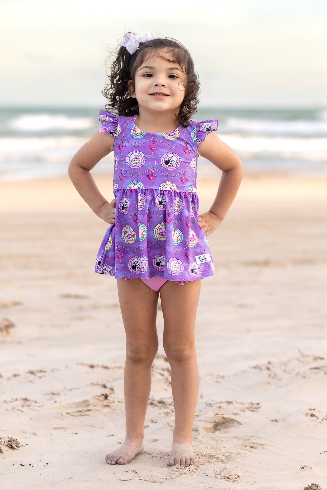 Extras (2025 Spring Break Bash) Set Sail Smocked Back Tankini