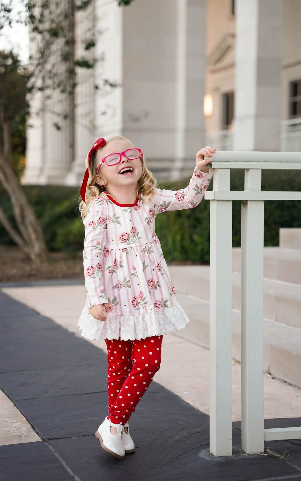 (2026 Valetine's Keepsake) Floral + Polka Dot Playset