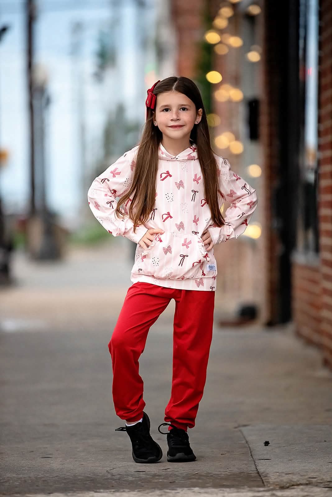 (2026 Valetine's Keepsake) Bows Hoodie + Jogger