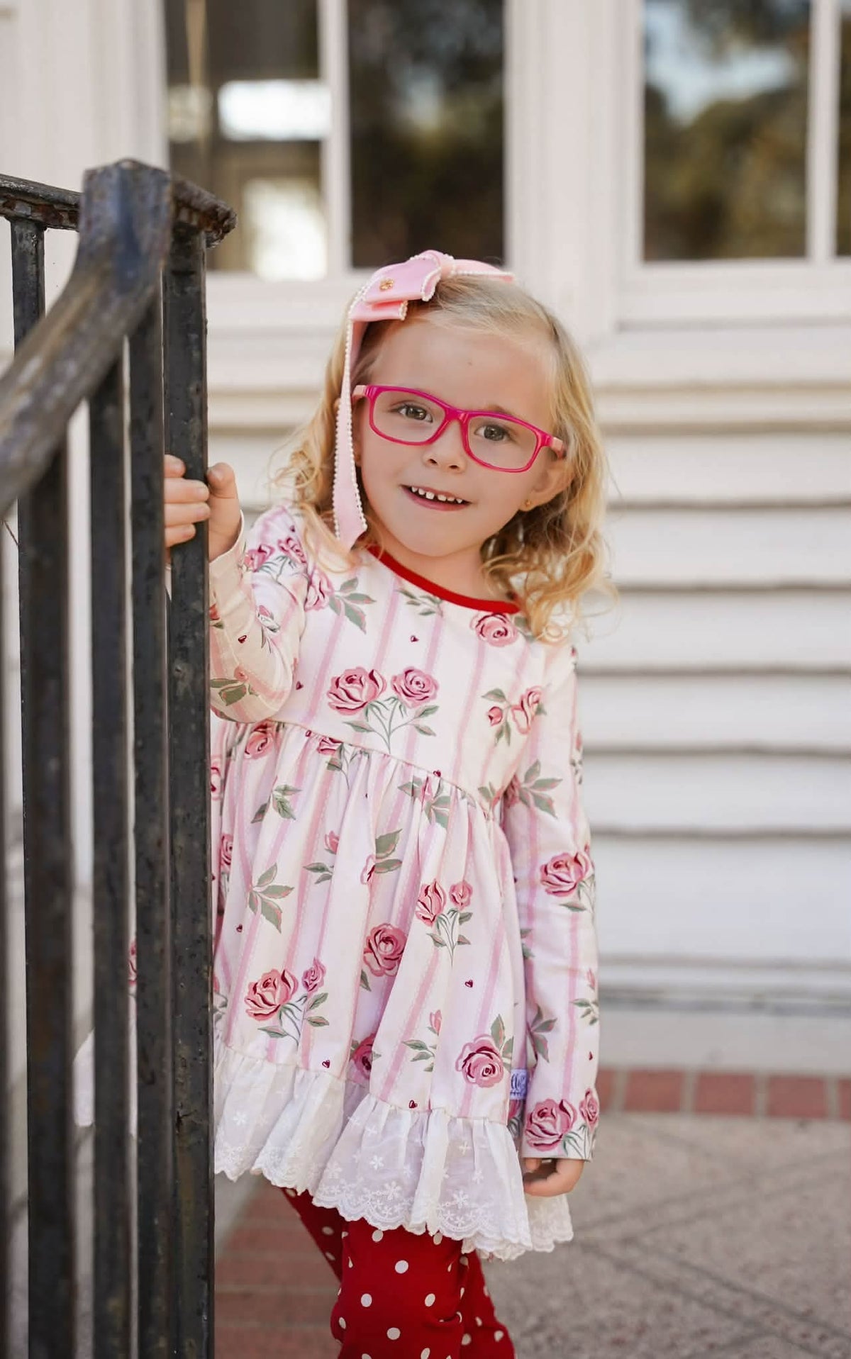 (2026 Valetine's Keepsake) Floral + Polka Dot Playset