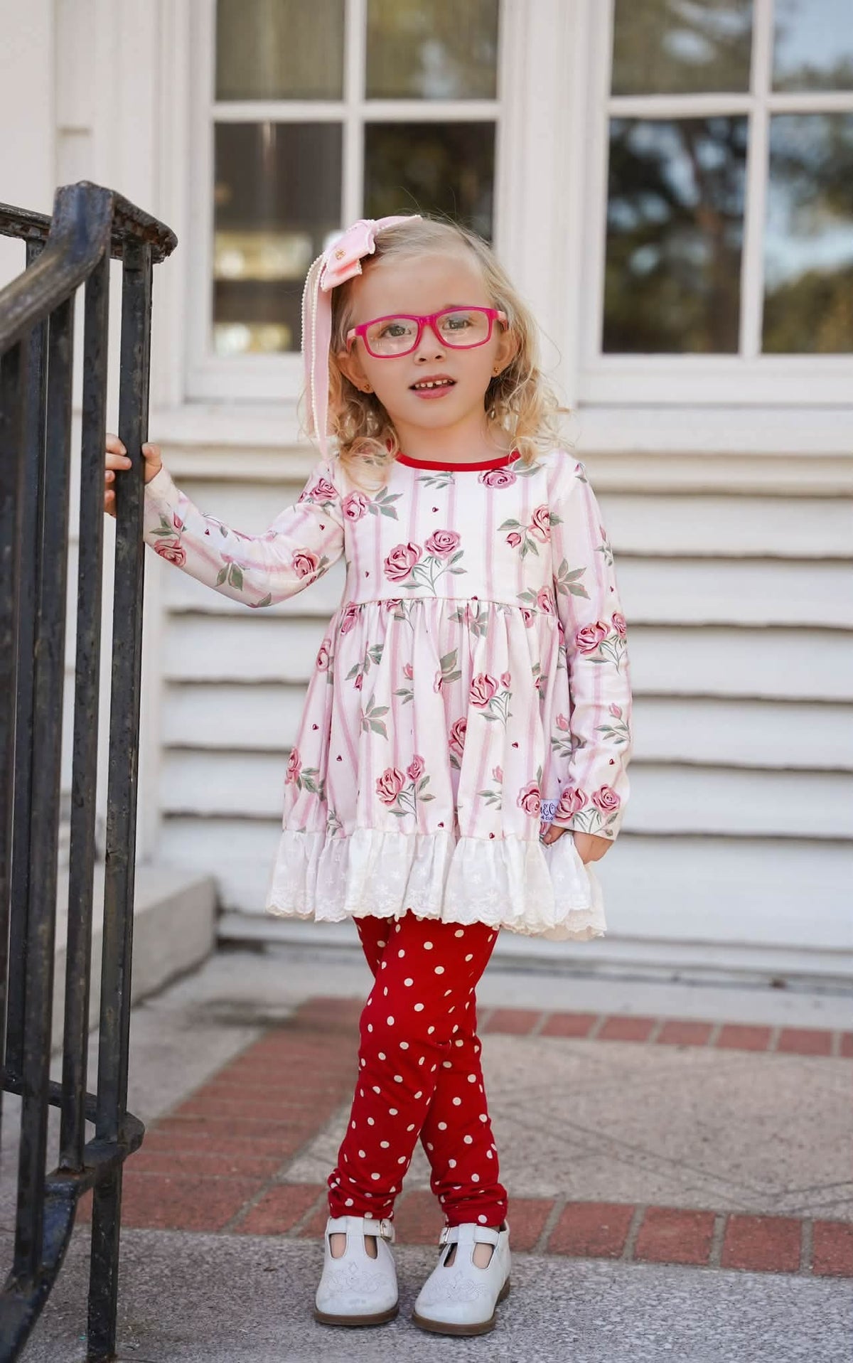 (2026 Valetine's Keepsake) Floral + Polka Dot Playset