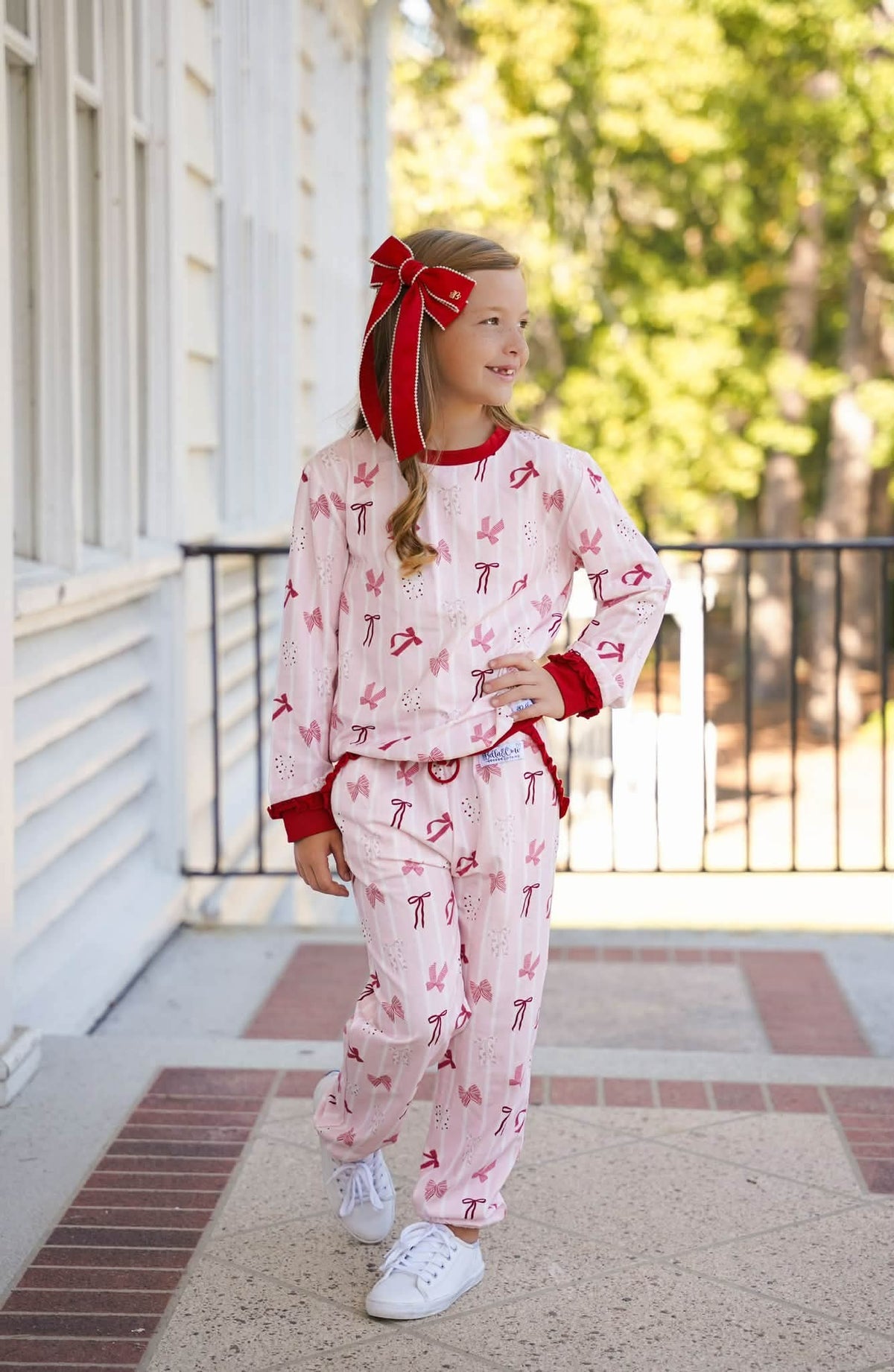 (2026 Valetine's Keepsake) Bows Jogger Set