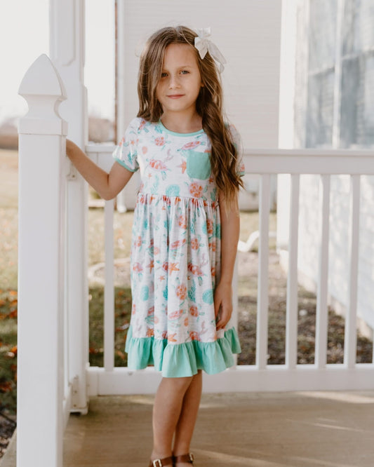 EXTRAS (2025 Anniversary) Turtle Twirl Dress