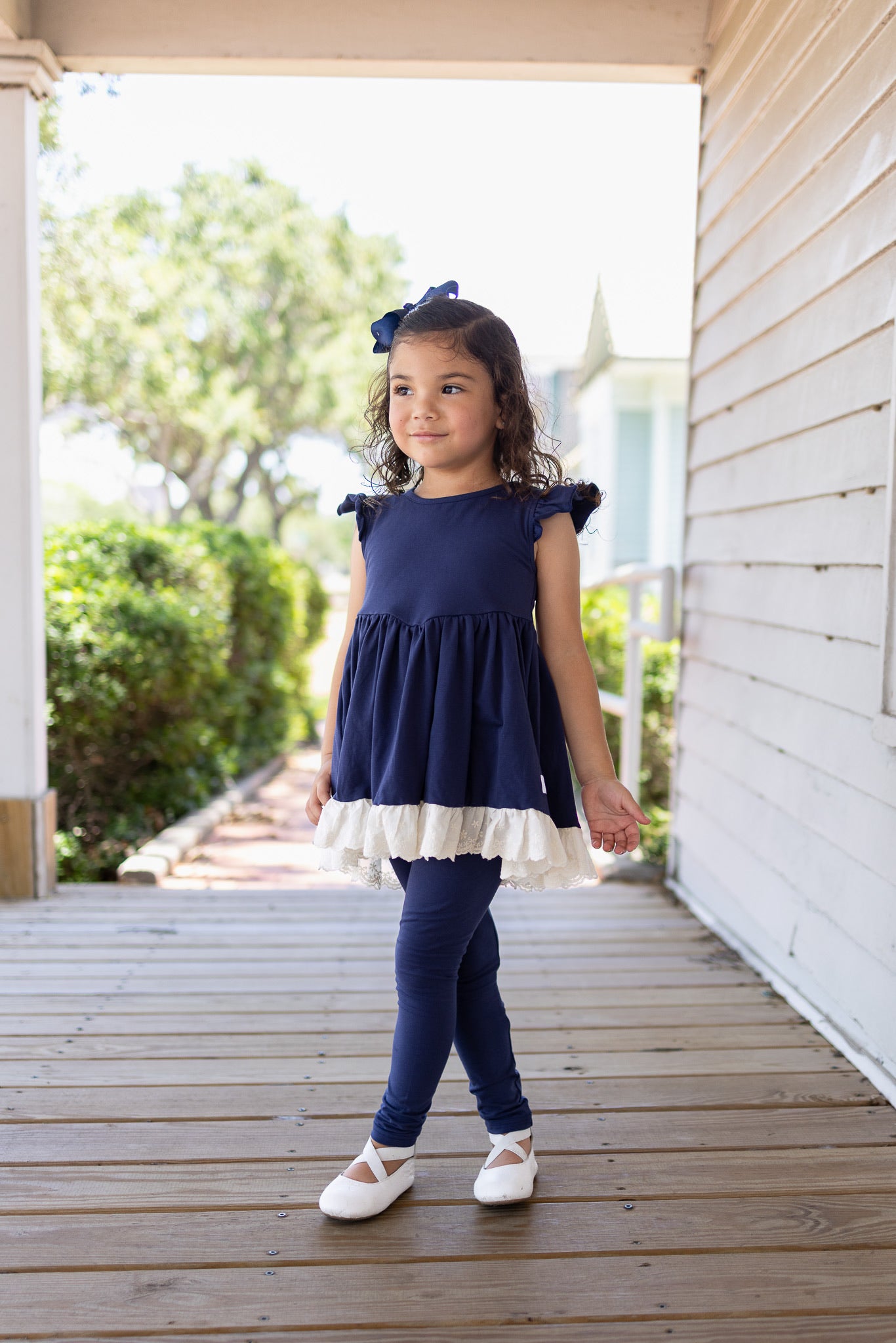(2026 Fall Basics) Navy Drop Waist Playset