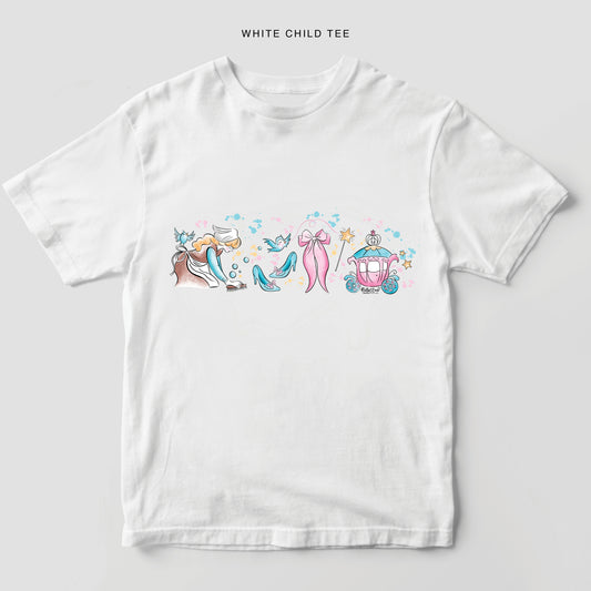 (Custom Sweatshirts & Tees) White Child Tee