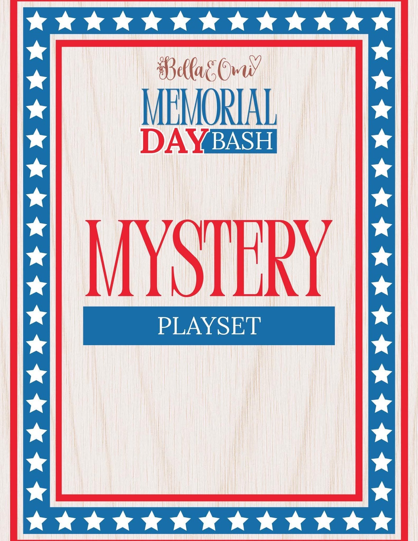 Extras (2026 Memorial Day Bash) PLAYSET