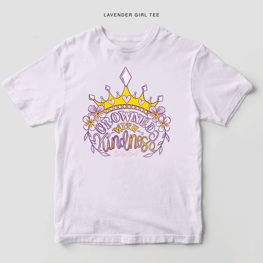 (Custom Sweatshirts & Tees) Lavender Girl Tee