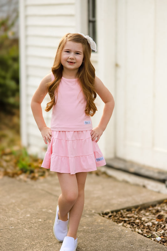 Extras (2026 Spring Athletics) Light Pink Skort Set