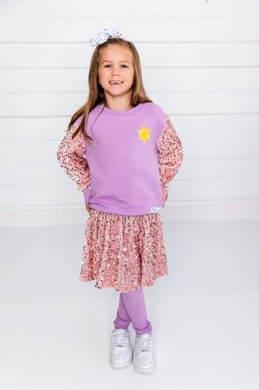 (2025 Princess Joggers) Little Dreamer Skort with Legging Set