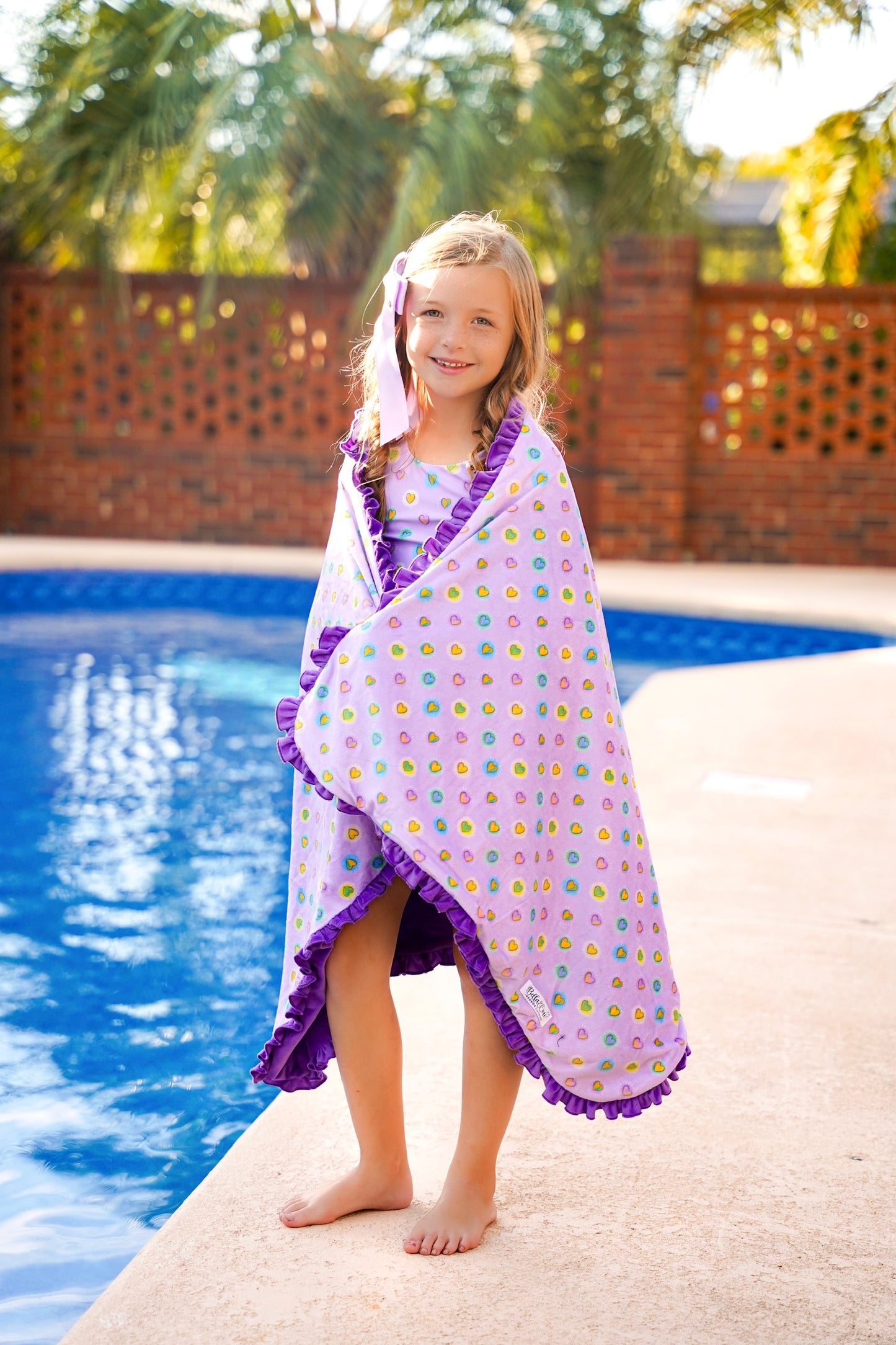 Extras (2025 Spring Break Bash) Hearts Matching Towel