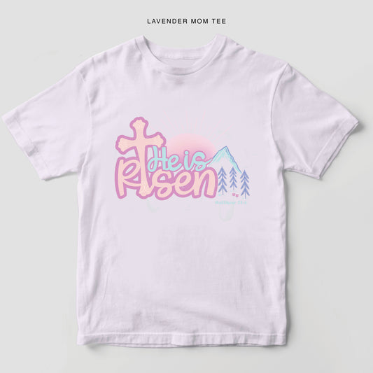 (Custom Sweatshirts & Tees) Lavender Mom Tee