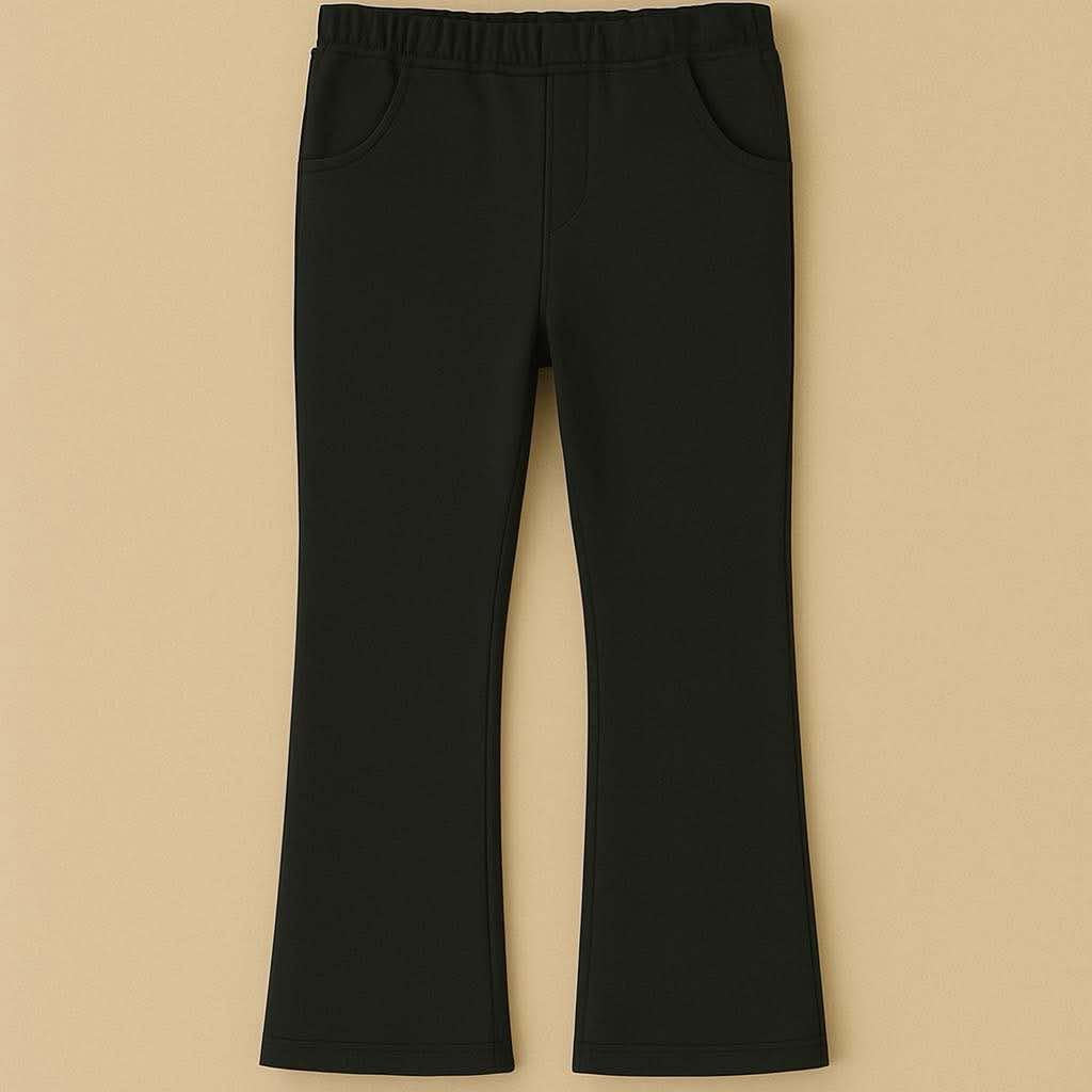 Extras (2025 Uniform Collection) Black Cinch Waist Pants