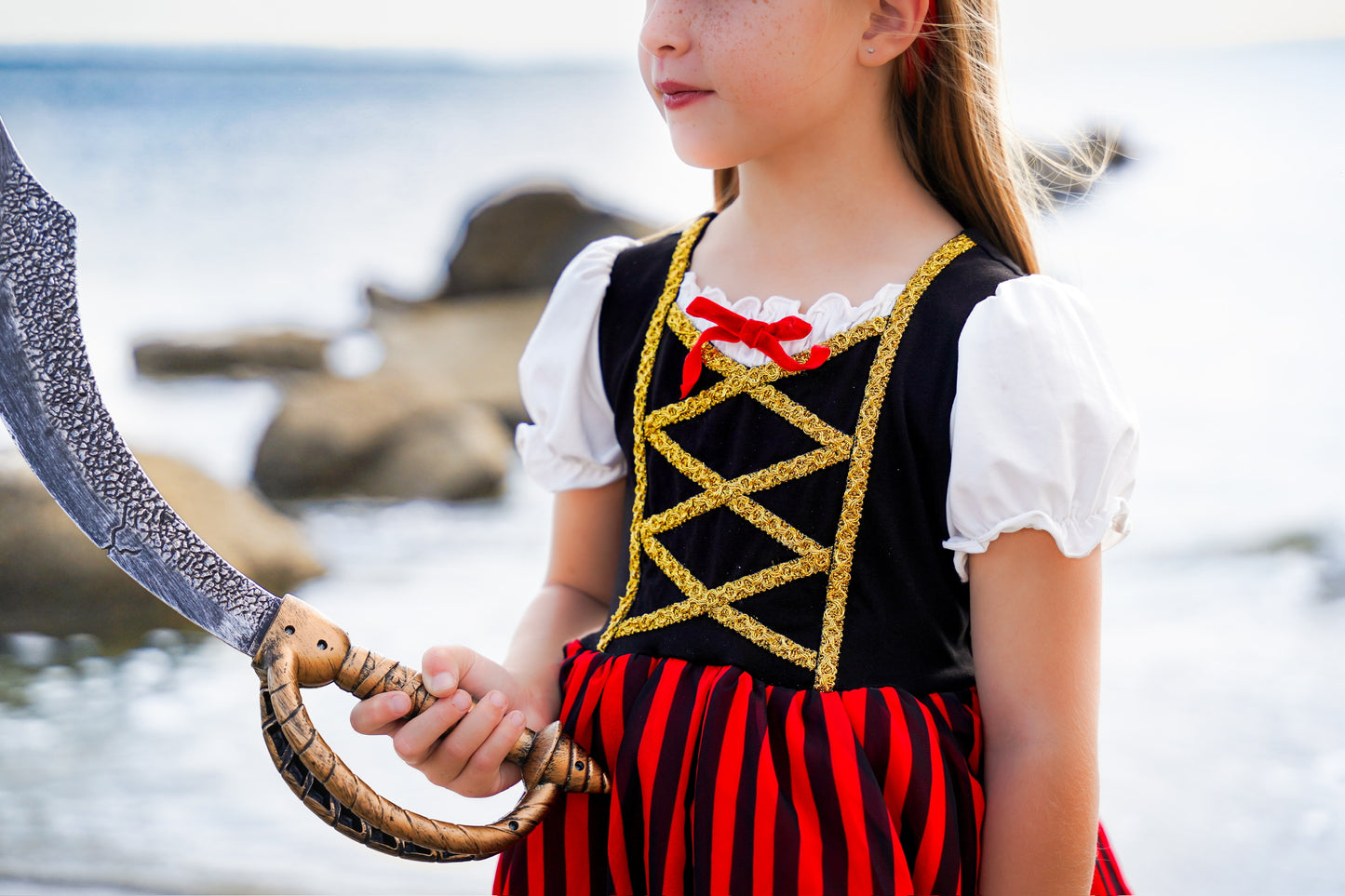 Extras (2025 Spring Break Bash) Pirate Hi Lo Dress