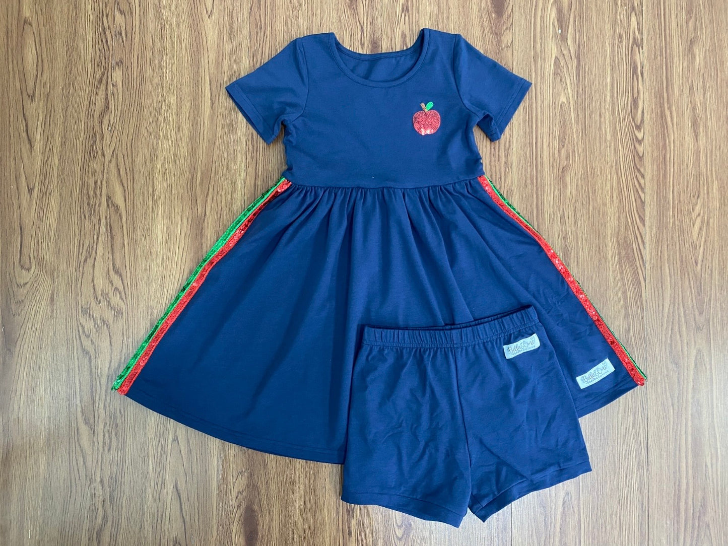 Extras (2026 Apple Collection) Apple Sequin Dress