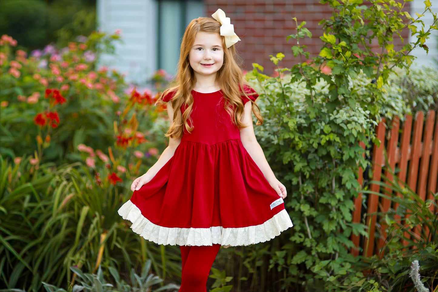 (2026 Fall Basics) Maroon Drop Waist Playset