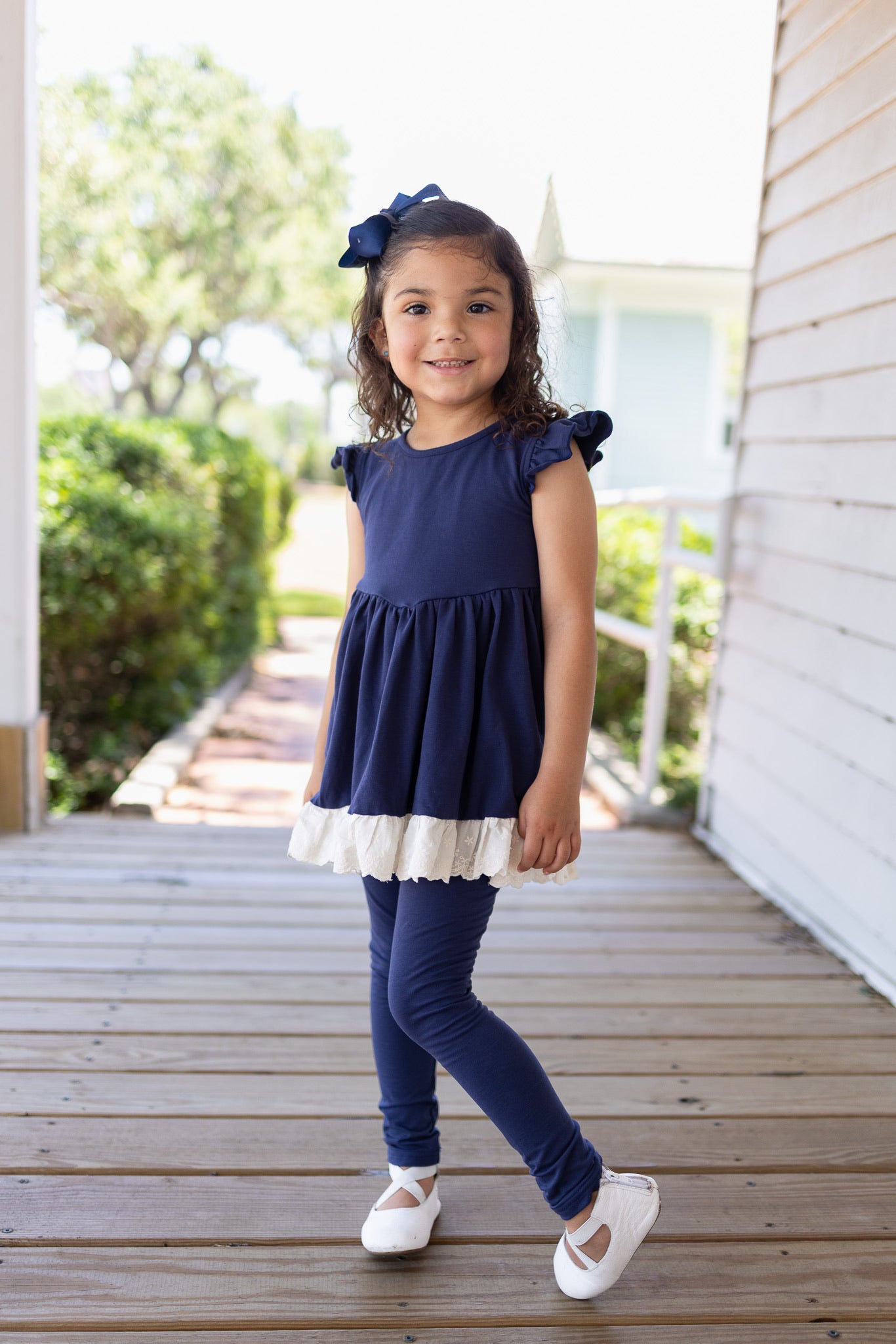 (2026 Fall Basics) Navy Drop Waist Playset
