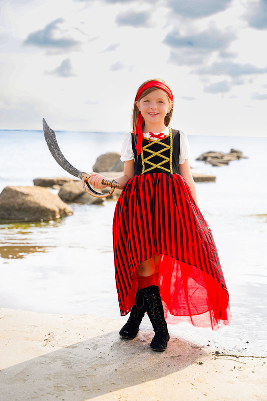 Extras (2025 Spring Break Bash) Pirate Hi Lo Dress