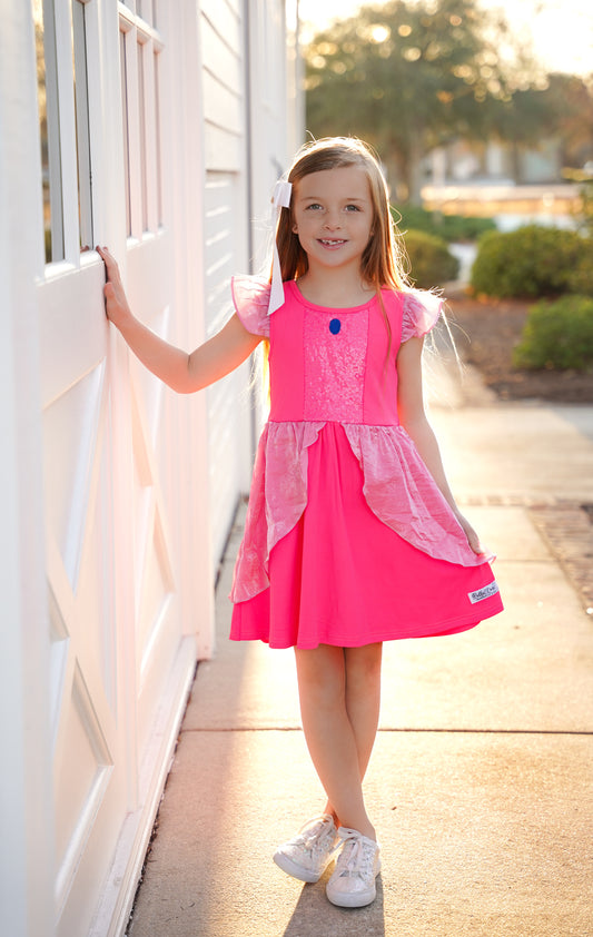 (2026 Character Surprises) Mushroom Princess Athletic Dress